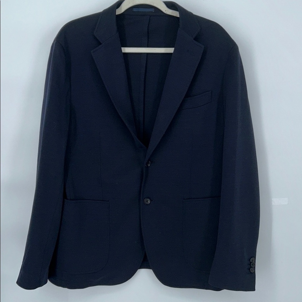 Rodd & Gunn Navy Sports Fit Blazer Italian Fabric Corduroy Men’s L - Picture 3 of 12